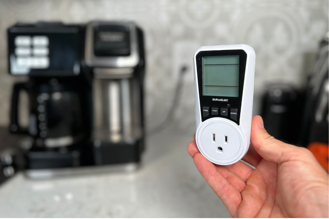 Measuring energy usage of a coffee maker